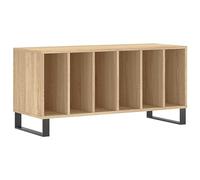 vidaXL Armoire à disques 831759 – Chêne Sonoma, Bois d'ingénierie 100 x 38 x 48 cm
