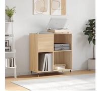 vidaXL Armoire à disques chêne sonoma 84,5x38x89 cm bois d'ingénierie 831767