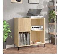 vidaXL Armoire à disques chêne sonoma 84,5x38x89 cm bois d'ingénierie 832000