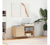 vidaXL Armoire à disques chêne sonoma 85x38x48 cm bois d'ingénierie 831695