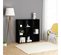 vidaXL Armoire à disques gris béton 85x38x48 cm bois d'ingénierie