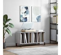 Vidaxl Armoire À Disques Sonoma Gris 100x38x48 Cm Bois D'ingénierie Gris