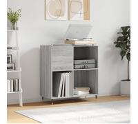 vidaXL Armoire à disques sonoma gris 84,5x38x89 cm bois d'ingénierie 831770