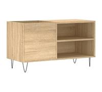 vidaXL Armoire à disques 831703 chêne sonoma en bois d'ingénierie 85x38x48 cm