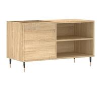 Vidaxl Armoire À Disques Chêne Sonoma 85x38x48 Cm Bois D'ingénierie Marron
