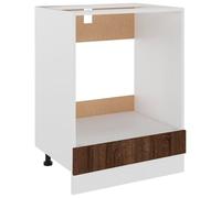 vidaXL Armoire à four Lyon Chêne marron 60x46x81,5 cm