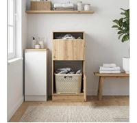 vidaXL Armoire à Laver avec stockage Chêne artisanal 50 x 68 x 102 cm 3422807