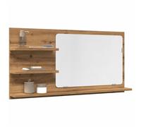 VidaXL Armoire à miroir de salle de bain chêne artisanal 90x11x45 cm
