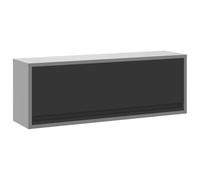 vidaXL Armoire à Outils avec Stockage Noir et Gris 100 x 25 x 35 cm