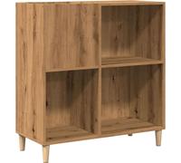 vidaXL Armoire à panneaux Artisan-Chêne 84,5x38x89 cm Bois composite