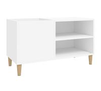 vidaXL Armoire à panneaux blanc 84,5x38x48 cm Bois composite