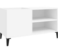 vidaXL Armoire à panneaux blanc 84,5x38x48 cm Bois composite