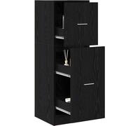 vidaXL Armoire à pharmacie Chêne noir 40 x 41 x 118 cm Bois composite