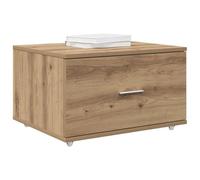 vidaXL Commode de chambre Armoire à tiroirs Marron 55 x 45 x 33,5 cm Bois d'ingénierie