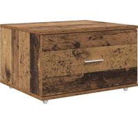 vidaXL Armoire à tiroirs avec roue Marron 55 x 45 x 33,5 cm Bois composite