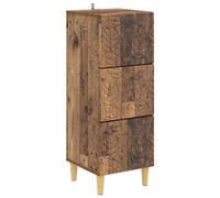 vidaXL Armoire à tiroirs Bois ancien 33 x 34,5 x 90 cm
