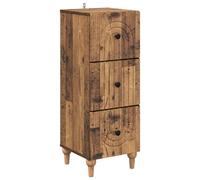 vidaXL Armoire à tiroirs Bois ancien 33 x 34,5 x 90 cm