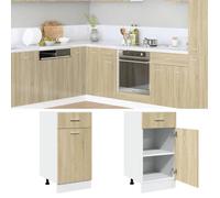 vidaXL Armoire à tiroirs inférieure Lyon Chêne Sonoma 40 x 46 x 81,5 cm Bois d'ingénierie