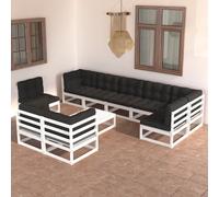 vidaXL Armoire à vitrine Blanc 82,5x30,5x150 cm Aggloméré