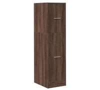 vidaXL Armoire apothicaire chêne Marron 30x41x118 cm Bois d'ingénierie