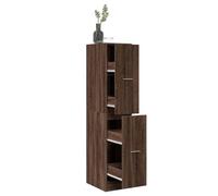 vidaXL Armoire apothicaire chêne marron 30x41x144,5 cm bois ingénierie
