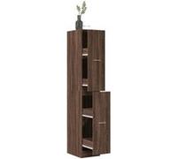 vidaXL Armoire apothicaire chêne marron 30x41x174,5 cm bois ingénierie