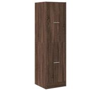 vidaXL Armoire apothicaire chêne Marron 40x41x144,5 cm Bois ingénierie, Coffre d'apothicaire, Meuble d'apothicaire, Coffre à tiroirs d'apothicaire