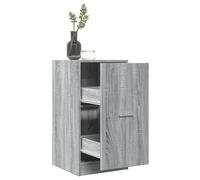 Armoire apothicaire sonoma gris 40x41x77,5 cm bois d ingénierie Gris