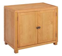 vidaXL Armoire avec stockage avec porte Marron Bois d'ingénierie