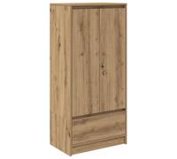 vidaXL Armoire de rangement chêne artisanal avec tiroir 55,5x34x119,5 cm 861651