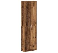vidaXL Armoire Bois Ancien 55 x 25 x 189 cm Bois d'ingénierie, Armoire Moderne, unité rectangulaire, Beaucoup d'espace pour Vos vêtements, organise Contemporain