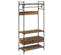 Vidaxl Armoire Bois Ancien 89 X 39 X 184.5 Cm Bois D'ingénierie