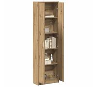 vidaXL Armoire Chêne Artisanal 55 x 25 x 189 cm Bois d'ingénierie | look stylé avec des lignes épurées, idéal pour garder tes affaires en ordre, fabriqué avec des matériaux résistants