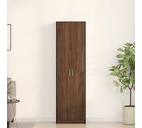 Vidaxl Armoire Chêne Marron 55x25x189 Cm Bois D'ingénierie Marron