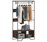 vidaXL Armoire chêne marron 90x50x180 cm bois d'ingénierie