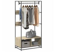 vidaXL Armoire chêne Sonoma 90x50x180 cm Bois d'ingénierie