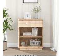 vidaXL Armoire console 60x34x75 cm Bois de pin solide