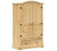 vidaXL Armoire « Corona » 101 x 52 x 170 cm Bois Massif Pin