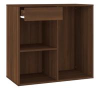 vidaXL Armoire cosmétique brun imitation chêne 80x40x75 cm Bois composite