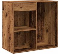 vidaXL Armoire cosmétique imitation vieux bois 80x40x75 cm Bois composite