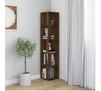 vidaXL Armoire d'angle Chêne marron 33x33x164,5 cm Bois d'ingénierie 816028