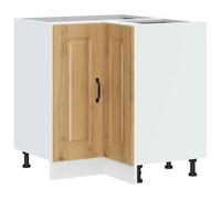 vidaXL Armoire d'angle de cuisine Kalmar chêne artisanal 853516