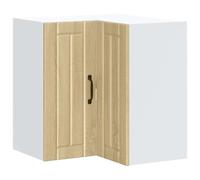 vidaXL Armoire murale d'angle de cuisine Lucca chêne Sonoma supérieure