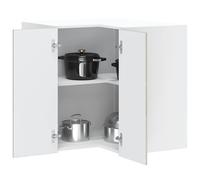vidaXL Armoire d'angle Murale de Cuisine Lucca Sonoma Gris