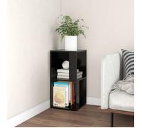 Vidaxl Armoire D'angle Noir 33x33x67 Cm Aggloméré Noir