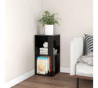 vidaXL Armoire d'angle Noir 33x33x67 cm Aggloméré 809018
