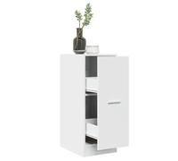 vidaXL Armoire d'apothicaire blanche 30 x 41 x 77,5 cm Bois d'ingénierie