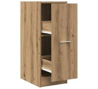 vidaXL Armoire d'apothicaire artisanal chêne – Bois d'ingénierie, coffre à tiroirs
