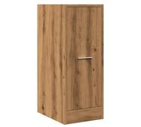 Vidaxl Armoire D'apothicaire Chêne Artisanal Bois D'ingénierie Marron