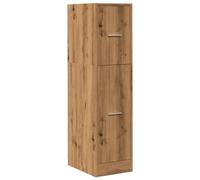 vidaXL Armoire d'apothicaire chêne Artisanal Bois d'ingénierie, Coffre d'apothicaire, Meuble d'apothicaire, Coffre à tiroirs d'apothicaire